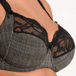 soutien-gorge emboîtant à armatures gris
