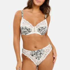 Soutien-gorge emboîtant Amélie Print Imprimé Floral Vert Thym