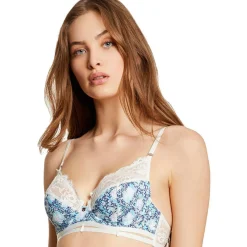 Soutien-gorge emboîtant armatures - Bleu Morgan Lingerie