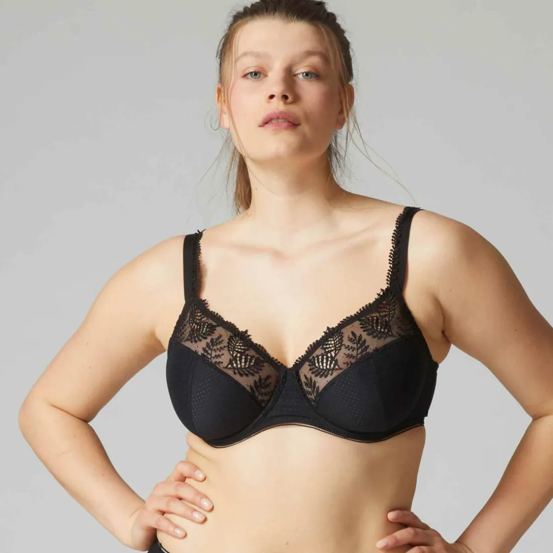 Soutien-gorge emboîtant armatures - Noir