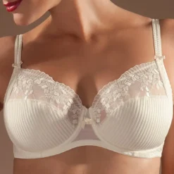 Soutien-gorge emboîtant armatures ivoire