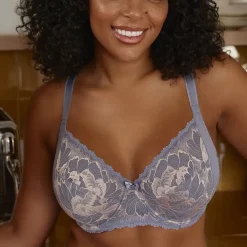 Soutien-gorge emboîtant Capucine Gris & Rose Pâle