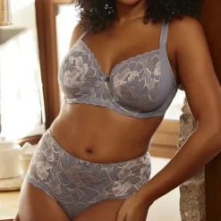 Soutien-gorge emboîtant Capucine Gris & Rose Pâle