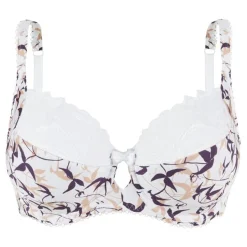 Soutien-gorge emboîtant Sophie Oiseaux Graphiques blanc