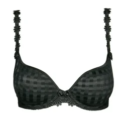 Soutien-gorge forme cœur noir