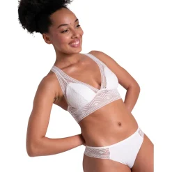 Soutien-gorge foulard sans armatures blanc