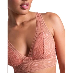 Soutien-gorge foulard sans armatures rose