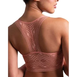 Soutien-gorge foulard sans armatures rose