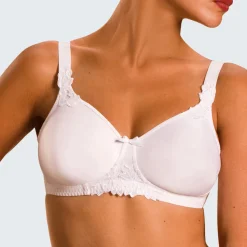 Soutien-gorge grand maintien sans armatures blanc