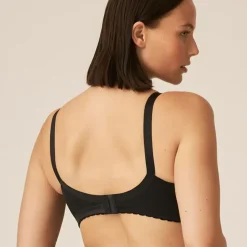 Soutien-Gorge minimiser sans armatures noir à motif