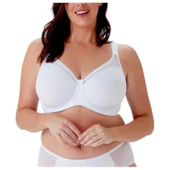 Soutien-Gorge Minimiseur Dentelle Blanc