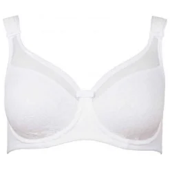 Soutien-Gorge Minimiseur Dentelle Blanc
