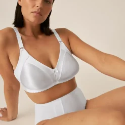 Soutien-gorge minimiseur souple - Blanc