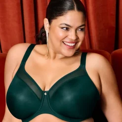 Soutien-Gorge Moulé Non Rembouré - Green Emerald vert