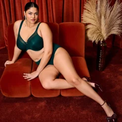 Soutien-Gorge Moulé Non Rembouré - Green Emerald vert