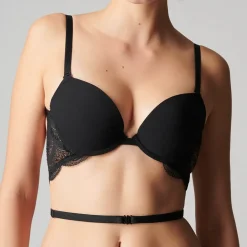 Soutien-gorge multi-positions dos nu Noir