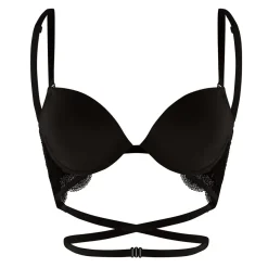 Soutien-gorge multi-positions dos nu Noir