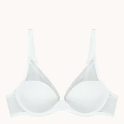 Soutien-gorge plongeant - Blanc