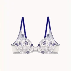 Soutien-gorge plongeant - Violet