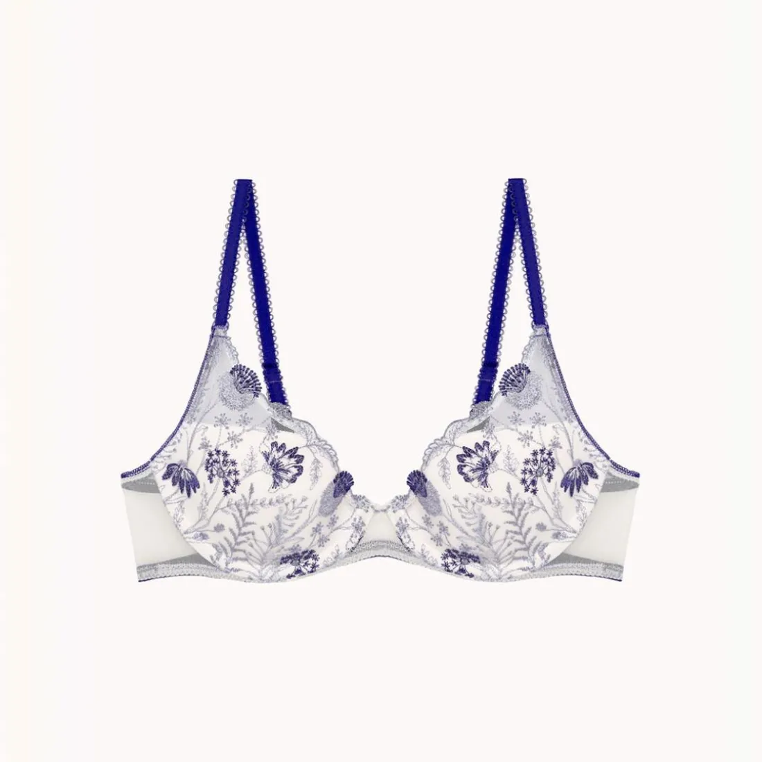 Soutien-gorge plongeant - Violet