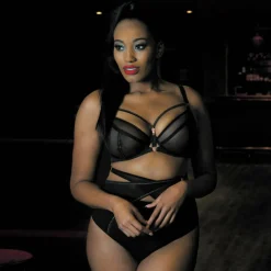 Soutien-gorge Plongeant Armatures Scantilly - Noir