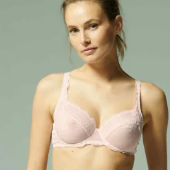 Soutien-gorge Plongeant Armatures - Rose