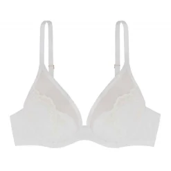 Soutien-gorge plongeant armatures - Ivoire