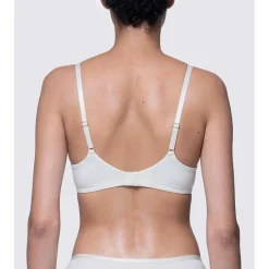 Soutien-gorge plongeant armatures - Ivoire