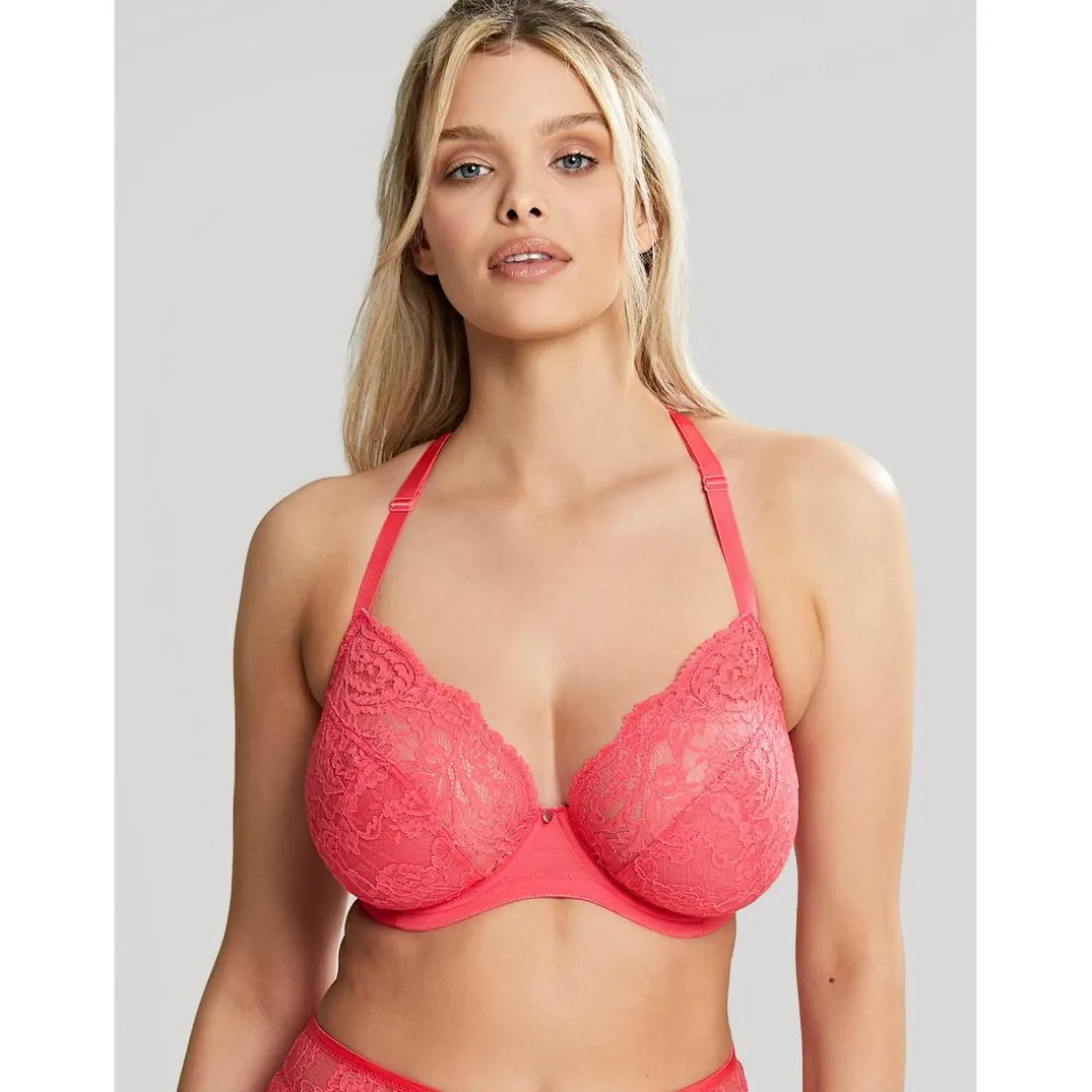 Soutien-Gorge Plongeant armatures Rose Cléo by Panache