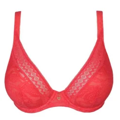 Soutien-gorge Plongeant Armatures - Rose