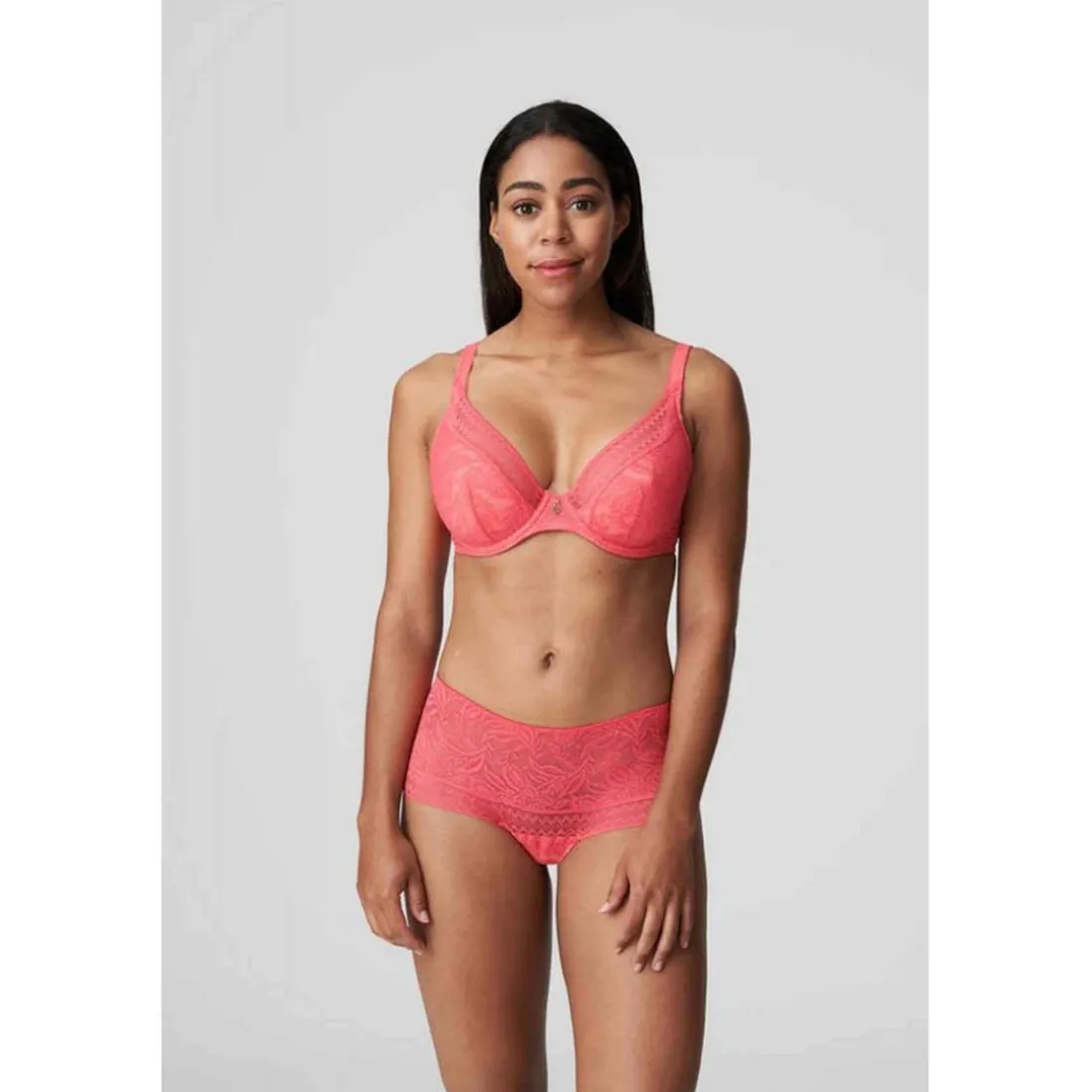 Soutien-gorge Plongeant Armatures - Rose