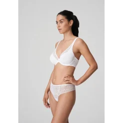 Soutien-gorge plongeant armatures - Blanc