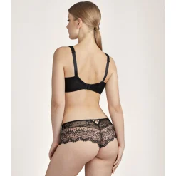 Soutien-gorge plongeant armatures - Noir