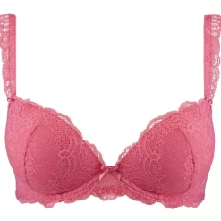 Soutien-gorge plongeant armatures Rose