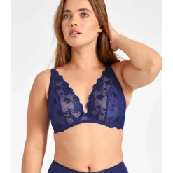 Soutien-gorge Plongeant Armatures bleu