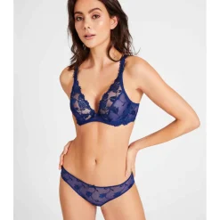Soutien-gorge Plongeant Armatures bleu