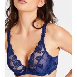 Soutien-gorge Plongeant Armatures bleu