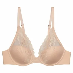 Soutien-gorge plongeant armatures bretelles interchangeables - Natori Rose en nylon