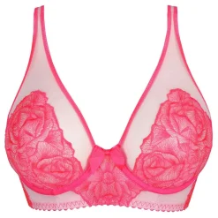 Soutien-gorge Plongeant Armatures - Rose