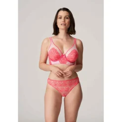Soutien-gorge Plongeant Armatures - Rose