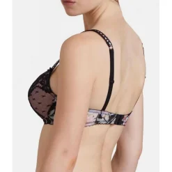 Soutien-gorge plongeant armatures Noir