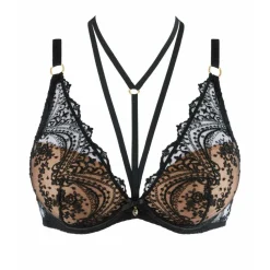 Soutien-gorge Plongeant Armatures noir