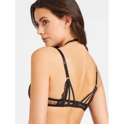 Soutien-gorge Plongeant Armatures noir