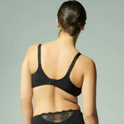 Soutien-gorge Plongeant Armatures - Noir