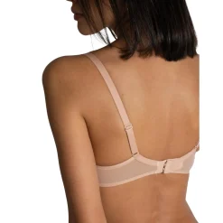 Soutien-gorge plongeant beige