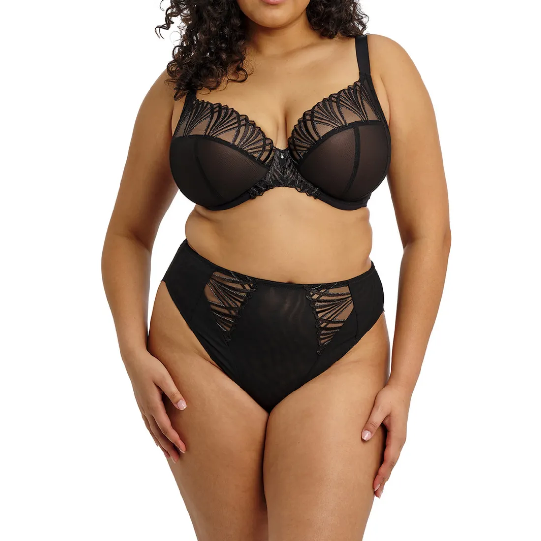 Soutien-Gorge Plongeant black noir