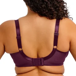 Soutien-Gorge Plongeant Bordeaux violet
