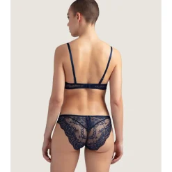 Soutien-gorge plongeant foulard armatures - Vert