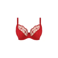 soutien-gorge Plongeant rouge vernis