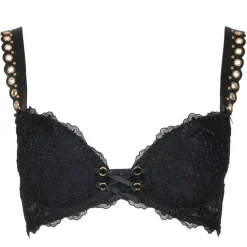 Soutien-gorge plunge noir